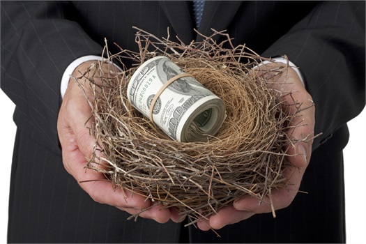 Advisor discussing long-term financial decisions